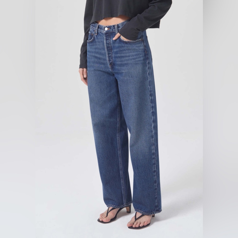 Preowned AGOLDE Low Slung Baggy Image 24 petite
